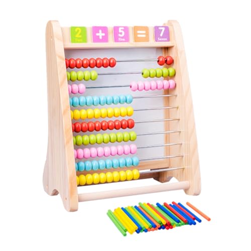 ORFOFE 1 Satz Computergestell Zeichenblöcke für Kinder Puzzle-Spielzeug Kinder schreibtafel schreib Tablet Kinder Rechenständer aus Holz frühpädagogisches Spielzeug hölzern Colorful von ORFOFE