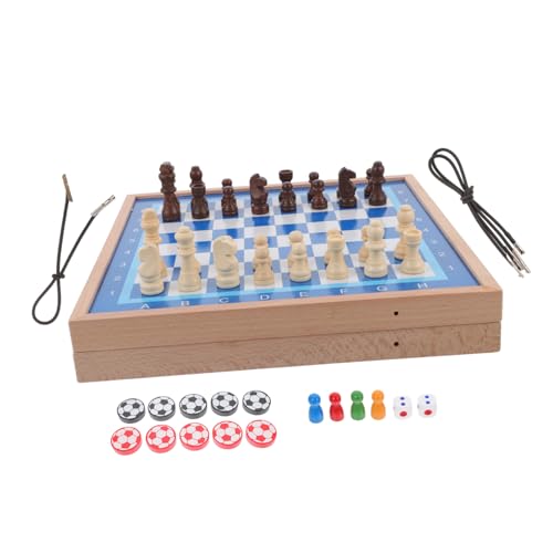 ORFOFE 1 Satz Hüpfender Ball Hüpfendes Schach Brettspiele Tischschachspiel Spielzeug Schach Spielzeug Desktop-katapult-schachspielzeug Desktop-schachspielzeug Für Kinder Hölzern Colorful von ORFOFE