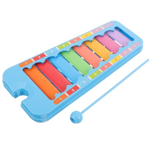 ORFOFE 1 Satz Kindermusik-Schlaginstrumente musikinstrumente Musical Instruments Xylophon mit 8 Tönen Kinderinstrumente Klavier im Alter von 6–12 Jahren Xylophon-Spielzeug Klavier klopfen von ORFOFE