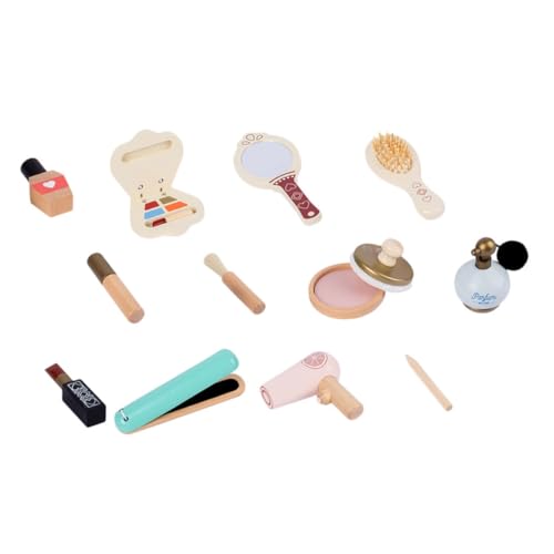 ORFOFE Prinzessin Jungen Und Mädchen Make-up Set Rolle Spielen Spielzeug Simulierte Holz Pädagogisches Spielzeug von ORFOFE