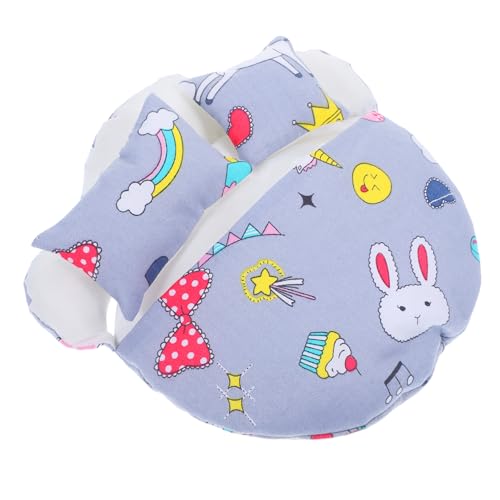 ORFOFE 1 Satz Puppenschlafsackbett Entzückende Schlafsack-Dekoration Dekoratives Puppendekor Schöner Puppenschlafsack Stoffpuppenschlafsack Puppenschlafsäcke Polyester Grey von ORFOFE