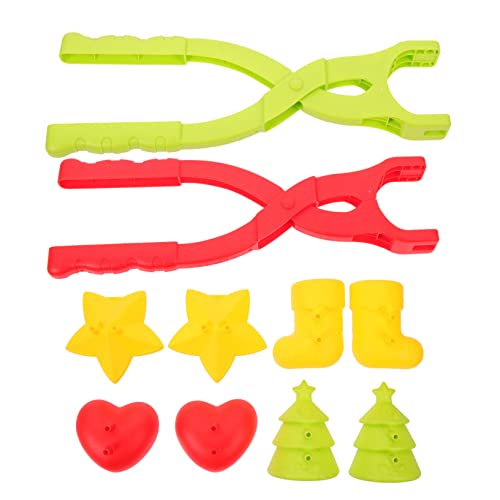 ORFOFE 1 Satz Schneeball-Clip Spielzeug für Kinder kinderspielzeug Kid Toys Schneeballclip Spielzeuge Schneekugeln für Kinder Kinderversorgung Tragbarer Schneeballhersteller Plastik von ORFOFE