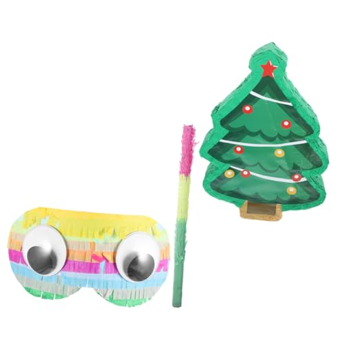 ORFOFE 1 Satz Stereo-Piñata weihnachtsdeko spaß laufstall spielzeug Tischdekoration Pinata decor Christbaumschmuck Piñata schmücken lustige Piñata Weihnachtsbaum Pinata Papier von ORFOFE