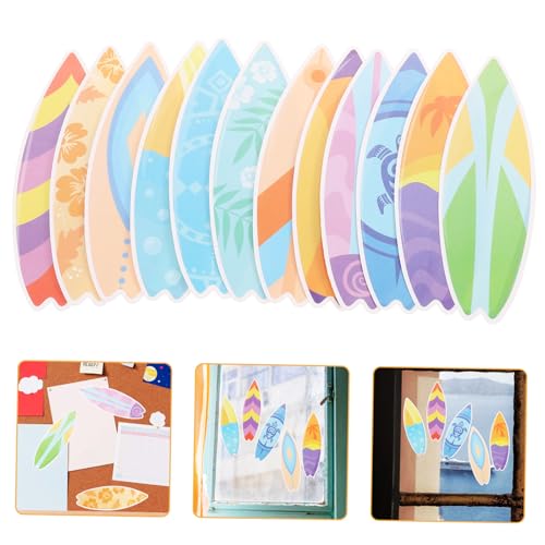 ORFOFE 1 Satz Surfbretter zum Dekorieren Mini-Aufkleber Bunte Surfbrettaufkleber dot Stickers wandverkleidung Sommeraufkleber Kofferaufkleber selber Machen Scrapbook-Aufkleber PVC von ORFOFE