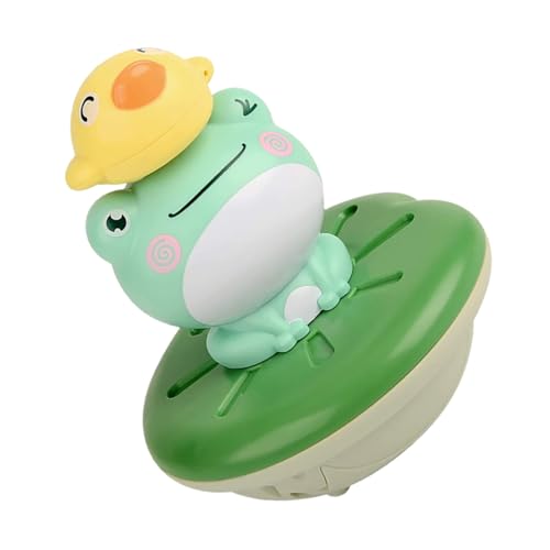 ORFOFE 1 Satz Wassersprühfrosch Spray Wasser Spielzeug Wasserspielzeug Water Toys for Kinder badewannenspielzeug lustiges Badespielzeug Cartoon-Spielzeug Plastik Green von ORFOFE