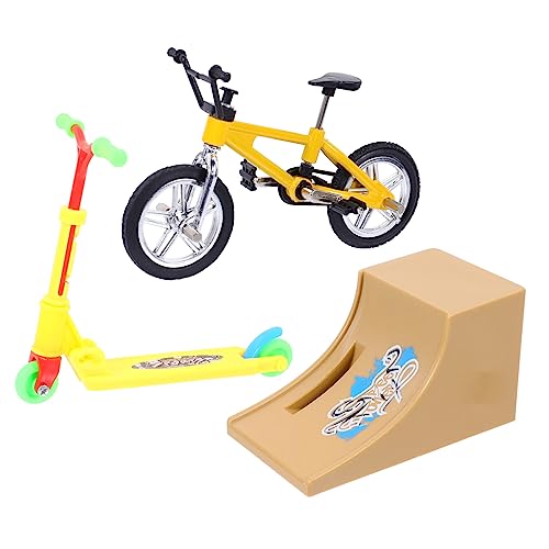 ORFOFE 1 Set Mini Fingerspielzeug Tragbares Fingerscooter Fahrradrampe Fingersportspielzeug von ORFOFE