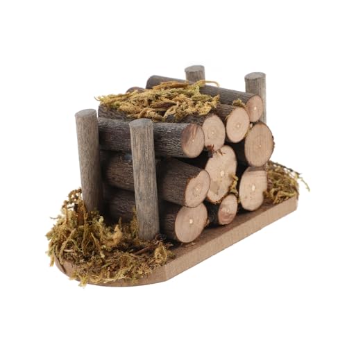 ORFOFE Kit–puppenhaus Puppenhaus Miniatur 1 Set Miniatur Feuerholz Spielset Puppenhaus Feuerholzstapel Zubehör Für Puppenhaus Garten Szene Layout von ORFOFE