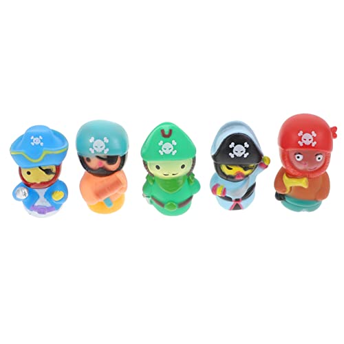 ORFOFE 1 Set Piratenfigur Schöne Fingerpuppen Fingerkinderspielzeug Fingerpuppen Spielzeug Fingerspielzeug Geschenk Pädagogisches Kinderspielzeug Piratenfingerpuppen von ORFOFE