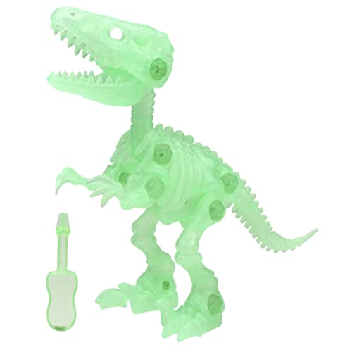 ORFOFE 1 Set Schraubendreher Dinosaurierknochen Actionfigur Dinosaurier Skelette Modelle Kleine Leuchtende Dinosaurier Spielzeug Lernspielzeug Mini Tierspielzeug Realistisches von ORFOFE