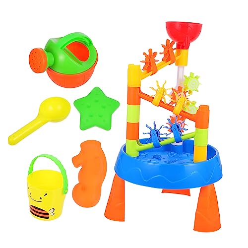 ORFOFE 1 Set Strandtisch Kinderspielzeug Kinder Tylonal Kinderspielzeug Kinderspielzeug Sandtisch Für Kinder Sand Und Strandspielzeug Kinder Sandtisch Sommerspielzeug Strandspielzeug von ORFOFE