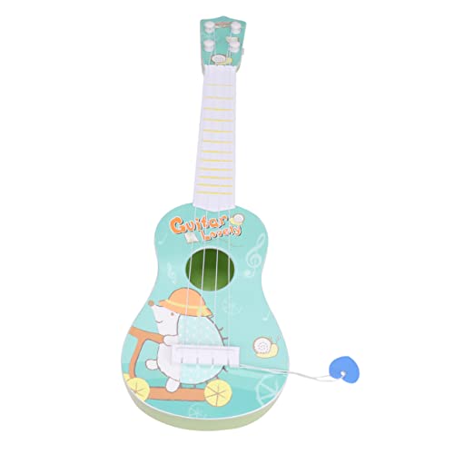 ORFOFE 1 Stück 4 Saiten Mini-Gitarre Musikspielzeug für Kindergitarre -Gitarrenspielzeug Kinder Gitarre Spielzeug Saiten Gitarre Spielzeug Musikinstrument Spielzeug Blue von ORFOFE