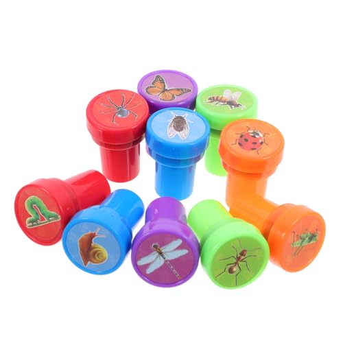 ORFOFE 10 Stück Teiliges Niedliches Tier Stempelset mit Selbstfärbenden Kunststoffstempeln Robust für Kindergeburtstagsfeiern Klassenzimmer Belohnungen und Partygeschenke ORFOFE 10 Stück Teiliges Niedliches Tier Stempelset mit Selbstfärbenden Kunststoffstempeln Robust für Kindergeburtstagsfeiern Klassenzimmer Belohnungen und Partygeschenke von ORFOFE