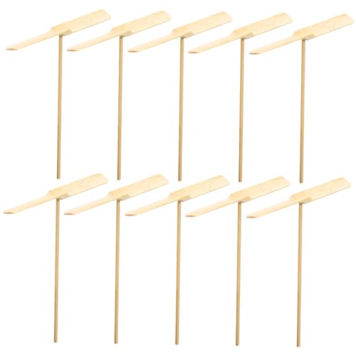 ORFOFE 10 Teiliges Fliegende Holz Libellen Handbetriebener Propeller aus Sicherem Dickem Holz Fördert Koordination und Motorik Interaktives Outdoor Spiel für Familienspaß ORFOFE 10 Teiliges Fliegende Holz Libellen Handbetriebener Propeller aus Sicherem Dickem Holz Fördert Koordination und Motorik Interaktives Outdoor Spiel für Familienspaß von ORFOFE