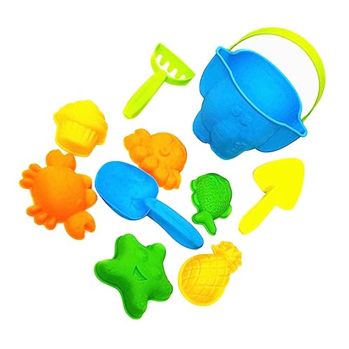 ORFOFE 10 Teiliges Set Lustiges Strandspielzeug Tragbare Faltbare Schaufel Und Eimer Für Kreative Wasserspiele Im Sommer Ideal Für Kinder Mädchen Und Jungen Am Strand Oder Im von ORFOFE