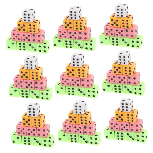 ORFOFE 100 Stück Mini Würfel Set Kleine Bunte Kunststoff Würfel mit Quadratischen Ecken Sechsseitige Spielwürfel Vielseitig für Brettspiele Party und Lernspiele ORFOFE 100 Stück Mini Würfel Set Kleine Bunte Kunststoff Würfel mit Quadratischen Ecken Sechsseitige Spielwürfel Vielseitig für Brettspiele Party und Lernspiele von ORFOFE