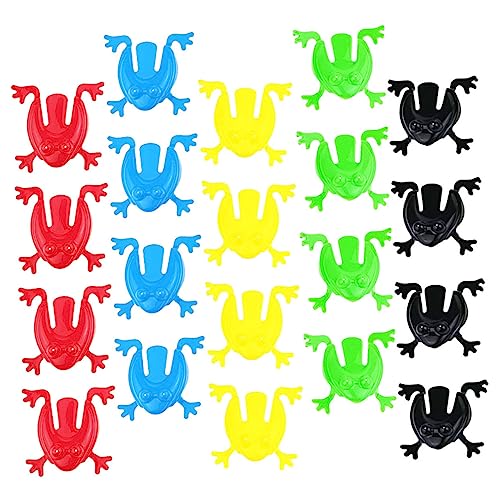 ORFOFE 100 Stück Teiliges Bunte Kleine Hüpfende Kunststoff frösche Kinderfreundliches Lernspielzeug Umweltfreundlich und Geruchlos für Drinnen und Draußen Fördert Spielerisch Motorische ORFOFE 100 Stück Teiliges Bunte Kleine Hüpfende Kunststoff frösche Kinderfreundliches Lernspielzeug Umweltfreundlich und Geruchlos für Drinnen und Draußen Fördert Spielerisch Motorische von ORFOFE