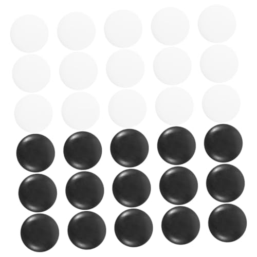 ORFOFE 100 Stück Teiliges Go Schachstein aus Strapazierfähigem Resin Schwarz-weiße Spielsteine Kompakt und Langlebig für Brettspiel und Kreatives zu Hause und Schule ORFOFE 100 Stück Teiliges Go Schachstein aus Strapazierfähigem Resin Schwarz-weiße Spielsteine Kompakt und Langlebig für Brettspiel und Kreatives zu Hause und Schule von ORFOFE