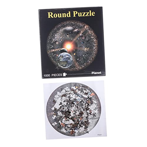 ORFOFE 1000 Stück Planet 1000 Teile Puzzle Flugzeug Puzzle Intelligenz Puzzle Spielzeug Erwachsene Puzzle Flaches Puzzle Spielzeug Planet Puzzle von ORFOFE