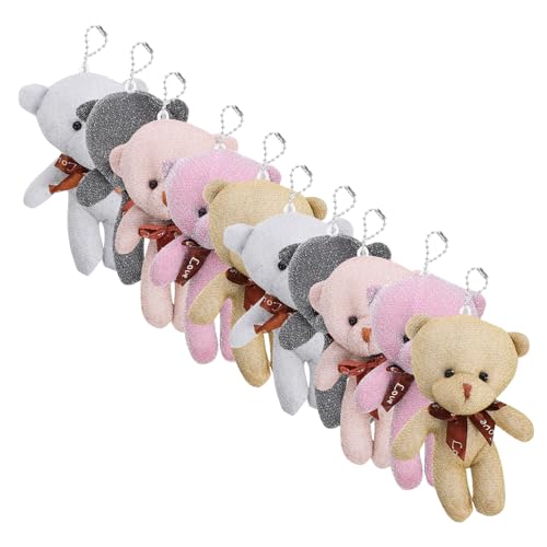 ORFOFE 10St Bär Plüschtier pluscheltier Little Bear der kleine bär bidoof Plush Spielzeuge Spielzeug für Babypuppen verschleißfeste kleine Bären dekoratives Bärendekor PP Baumwolle von ORFOFE