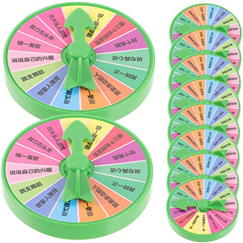 ORFOFE 10pcs Party Bestrafungsrad Kinder Rad Streich Wheel Party Game Wheelen Spielzeug von ORFOFE