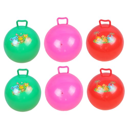 ORFOFE 12 STK Den Ball Klopfen Aufblasbares Hüpftier Aufblasbares Springtier Hüpfendes Jumper-Spielzeug Hüpfspielzeug Aufblasbarer Hüpfball Kinder Springen Hüpfball Für Kinder Plastik von ORFOFE