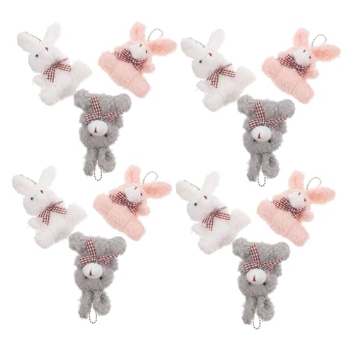 ORFOFE 12 Stück Flauschige Kaninchen Schlüsselanhänger aus Weichem Plüsch Niedliche Hase Anhänger mit Band Leicht Geschenk für Frauen Taschen Rucksackdeko Zufällige Farbe Zufällige Farbe ORFOFE 12 Stück Flauschige Kaninchen Schlüsselanhänger aus Weichem Plüsch Niedliche Hase Anhänger mit Band Leicht Geschenk für Frauen Taschen Rucksackdeko Zufällige Farbe Zufällige Farbe von ORFOFE