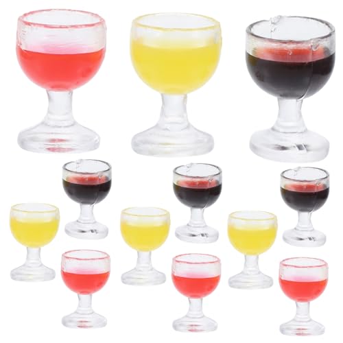 ORFOFE 12 Stück Maßstab Detailreiche Puppenhaus Dekoration Leichtes für Basteln ORFOFE 12 Stück Maßstab Detailreiche Puppenhaus Dekoration Leichtes für Basteln von ORFOFE