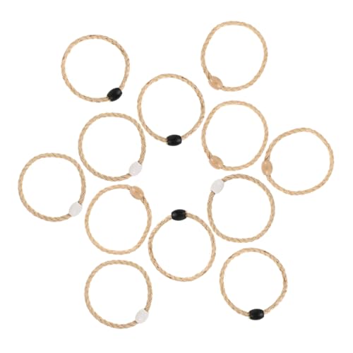 ORFOFE 12 Stück Teiliges Outdoor Wurfspiel Set aus Flachsseil Vielseitiges Ringwurfspiel für Erwachsene Robustes Gartenspiel für Strand Rasen Camping und Freizeitspaß ORFOFE 12 Stück Teiliges Outdoor Wurfspiel Set aus Flachsseil Vielseitiges Ringwurfspiel für Erwachsene Robustes Gartenspiel für Strand Rasen Camping und Freizeitspaß von ORFOFE