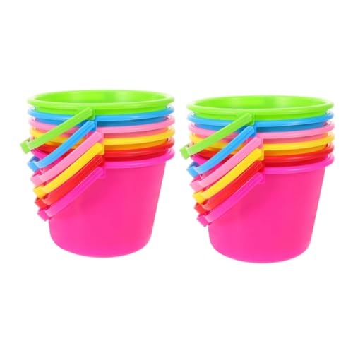 ORFOFE 12 Stück Teiliges Sand Eimer Strandspielzeug Bunte Kleine Eimer für Strand Spiele Fördert Feinmotorik Beobachtung Geschicklichkeit für Jungen Mädchen ORFOFE 12 Stück Teiliges Sand Eimer Strandspielzeug Bunte Kleine Eimer für Strand Spiele Fördert Feinmotorik Beobachtung Geschicklichkeit für Jungen Mädchen von ORFOFE