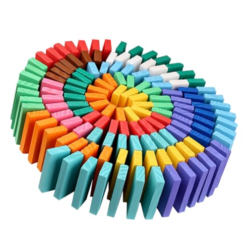 ORFOFE 120 Stück Teiliges Domino Bausteine Bunt Holzspielzeug für Frühpädagogik Lernspielzeug zur Feinmotorik Gemeinschaft Montessori Geeignet ORFOFE 120 Stück Teiliges Domino Bausteine Bunt Holzspielzeug für Frühpädagogik Lernspielzeug zur Feinmotorik Gemeinschaft Montessori Geeignet von ORFOFE