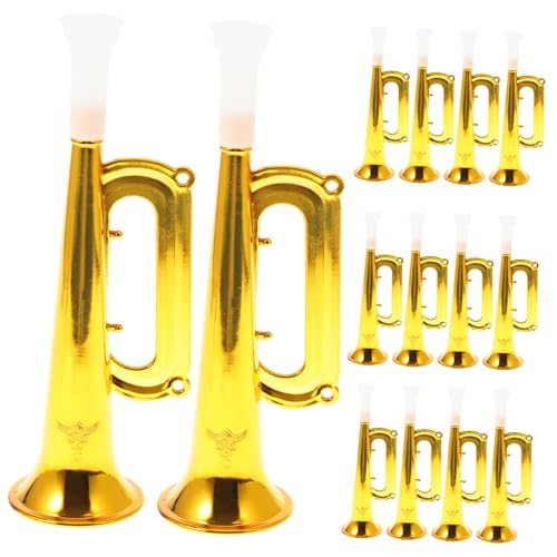 ORFOFE 14 Stück Teiliges Kunststoff Tröten Kindgerechte Musikinstrumente Sichere Trompeten Laute Anfeuerungsrequisiten für Fußballfans Sportveranstaltungen Geburtstagsfeiern und Konzerte ORFOFE 14 Stück Teiliges Kunststoff Tröten Kindgerechte Musikinstrumente Sichere Trompeten Laute Anfeuerungsrequisiten für Fußballfans Sportveranstaltungen Geburtstagsfeiern und Konzerte von ORFOFE