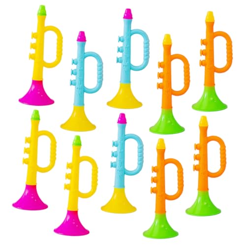 ORFOFE 14 Stück Teiliges Trompeten Bunte Tröten und Hupen aus Kunststoff Laute Stadionhörner als Party Fußball Spiel Cheer Props Sichere Nachahmung Musikinstrumente ORFOFE 14 Stück Teiliges Trompeten Bunte Tröten und Hupen aus Kunststoff Laute Stadionhörner als Party Fußball Spiel Cheer Props Sichere Nachahmung Musikinstrumente von ORFOFE