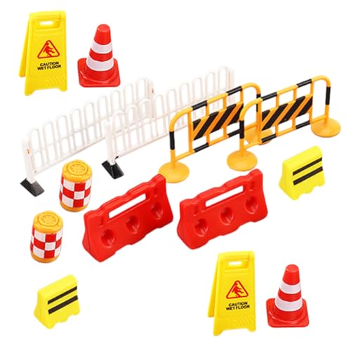 ORFOFE 14 Stück Teiliges Verkehrszeichen Spielset Kleine Verkehrsleitkegel und Straßensperren Robustes Lernspielzeug für Straßenverkehrssicherheit und Kreative Miniaturszenen für Mädchen ORFOFE 14 Stück Teiliges Verkehrszeichen Spielset Kleine Verkehrsleitkegel und Straßensperren Robustes Lernspielzeug für Straßenverkehrssicherheit und Kreative Miniaturszenen für Mädchen von ORFOFE