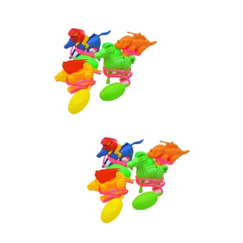 ORFOFE 16 Stk Luftdruckspringender Frosch Hüpfendes Kinder Neuheit Frösche Luftgebläse Spielzeug Springspielzeug Springendes Spielzeug Sprungfroschspielzeug Kinderkorb Pvc von ORFOFE