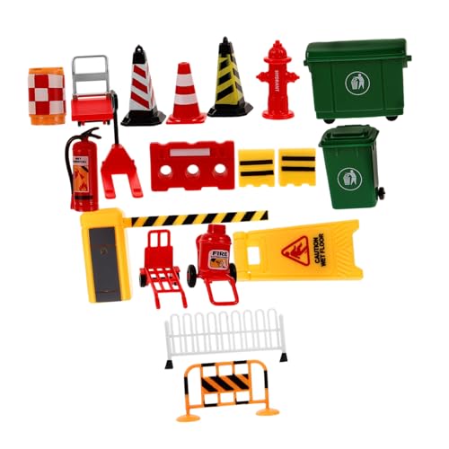 ORFOFE 19 Stück Teiliges Mini verkehrszeichen Tragbare Miniatur straßensperren Schilder Pädagogisches Kinderspielzeug zur Verkehrssicherheit für Frühe Bildung und Interaktives ORFOFE 19 Stück Teiliges Mini verkehrszeichen Tragbare Miniatur straßensperren Schilder Pädagogisches Kinderspielzeug zur Verkehrssicherheit für Frühe Bildung und Interaktives von ORFOFE