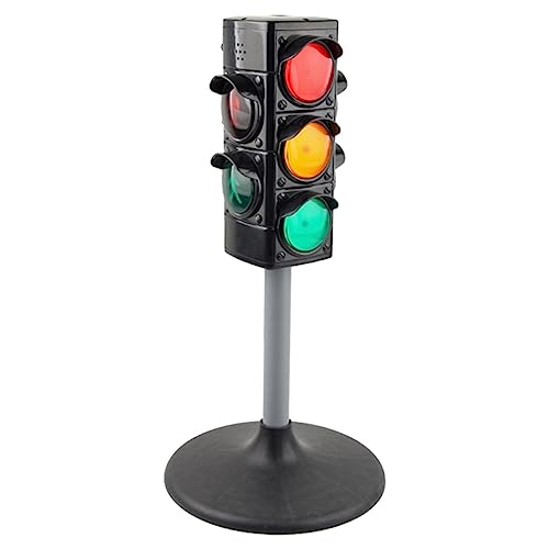 ORFOFE 1Stk Simulierte Ampel ampelschirm spielzeugampel Kinder Lernspielzeug Bremslicht-Spielzeug Rayan-Spielzeug Signal Kinderspielzeug Ampel-Modellspielzeug Ampelspielzeug Plastik Black von ORFOFE