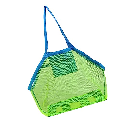 ORFOFE 1Stk Tragetaschen aus Mesh große Strandtasche Strandspielzeugtasche aus Mesh Mesh-Strandtasche Toy Storage Spielzeug aufbewahrung Sack netzsäcke Spielzeug Aufbewahrungstasche Green von ORFOFE