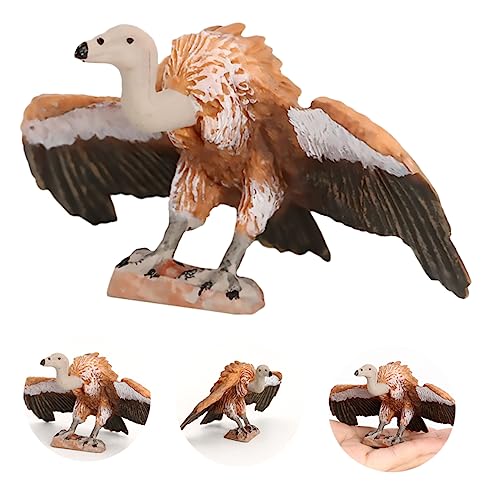 ORFOFE 1stk Geier Spielzeug Vogelfiguren Skulptur Kinder Spielset Vogel Figur Kognitives Spielzeug Lernspielzeug Für Kinder Adler-skulptur Miniatur-tierfigur Tierspielzeug Spielzeuge von ORFOFE