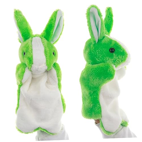 ORFOFE 1stk Handpuppe Hasenpuppe Geschichte Erzählende Marionette Plüschtiere Kopf Marionette Kuscheltier Hase Aus Plüsch Hasenspielzeug -häschen-Spielzeug Kaninchenpuppe De Porristas von ORFOFE