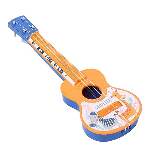 ORFOFE 1stk Ukulele-spielzeuggitarre Für Kinder Pädagogisches Musikspielzeug Musikalische Reime Spielzeug Musikalisches Gitarrenspielzeug Ukulele Gitarre Spielzeug Kinderspielzeuggitarre von ORFOFE