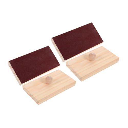 ORFOFE 2 Paare Percussion Instrument Holz Sandblock Soundboard Montessori Musikinstrument für Frühe Rhythmusschulung und Musikalische Früherziehung ORFOFE 2 Paare Percussion Instrument Holz Sandblock Soundboard Montessori Musikinstrument für Frühe Rhythmusschulung und Musikalische Früherziehung von ORFOFE
