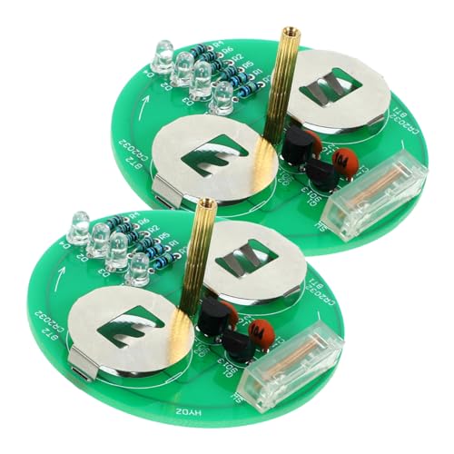 ORFOFE 2 Sätze LED Gyroskop DIY Bausatz Elektronischer Gyroskop Löt Übungs Trainingskit für Technikbegeisterte und Fortgeschrittene Pädagogisches Elektronik Lernspielzeug für Löten und ORFOFE 2 Sätze LED Gyroskop DIY Bausatz Elektronischer Gyroskop Löt Übungs Trainingskit für Technikbegeisterte und Fortgeschrittene Pädagogisches Elektronik Lernspielzeug für Löten und von ORFOFE