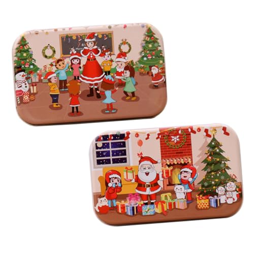 ORFOFE 2 Sätze Teiliges Weihnachts-holzpuzzle- Pädagogisches DIY Lernspielzeug für Fördert Kognitive Fähigkeiten und Feinmotorik für Weihnachtszeit und Eltern-Junge Mädchen-aktivitäten ORFOFE 2 Sätze Teiliges Weihnachts-holzpuzzle- Pädagogisches DIY Lernspielzeug für Fördert Kognitive Fähigkeiten und Feinmotorik für Weihnachtszeit und Eltern-Junge Mädchen-aktivitäten von ORFOFE