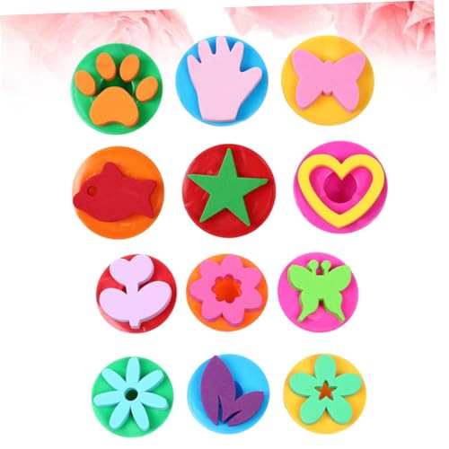 ORFOFE 2 Satz DIY Stempelset mit Lustigen Graffiti Mustern Ungiftige Kunststoff und Eva Materialien Fördert Kreativität und Feinmotorik Bunte Farben für Jungen und Zufällige Farbe ORFOFE 2 Satz DIY Stempelset mit Lustigen Graffiti Mustern Ungiftige Kunststoff und Eva Materialien Fördert Kreativität und Feinmotorik Bunte Farben für Jungen und Zufällige Farbe von ORFOFE