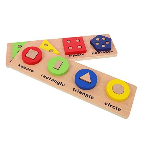 ORFOFE 20-teiliges Montessori-Spielzeug Für Frühes Lernen Puzzle-Block-Set Spielzeug Zur Gehirnentwicklung Für Jungen Und Mädchen Kleinkind-Baby-Spielzeug Einjähriger Junge von ORFOFE