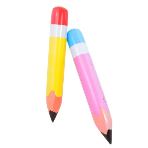 ORFOFE 2 Stück Aufblasbare Riesen-buntstifte PVC Gelb Partydekoration Schüler Langlebig Geruchsneutral für Geburtstagsfeiern und Schulveranstaltungen ORFOFE 2 Stück Aufblasbare Riesen-buntstifte PVC Gelb Partydekoration Schüler Langlebig Geruchsneutral für Geburtstagsfeiern und Schulveranstaltungen von ORFOFE