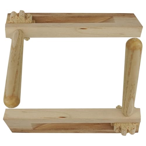 ORFOFE 2 Stück Holz Castanets Teiliges Musikinstrument Lärmmacher Rassel Percussion Musikalisches Talent Geräuschvoll Sicher für Frühe Musikbildung ORFOFE 2 Stück Holz Castanets Teiliges Musikinstrument Lärmmacher Rassel Percussion Musikalisches Talent Geräuschvoll Sicher für Frühe Musikbildung von ORFOFE