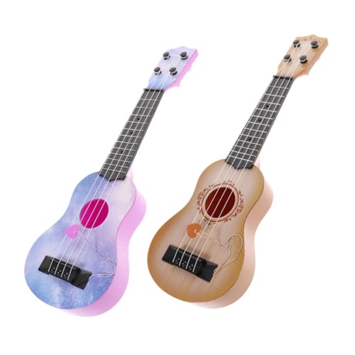 ORFOFE 2 Stück Kinderspielzeug Ukulele Teiliges Leichte Kompakte Simulation Musikinstrument Modell für Anfänger Geburtstagsdeko für Musikliebhaber Jungen Mädchen ORFOFE 2 Stück Kinderspielzeug Ukulele Teiliges Leichte Kompakte Simulation Musikinstrument Modell für Anfänger Geburtstagsdeko für Musikliebhaber Jungen Mädchen von ORFOFE