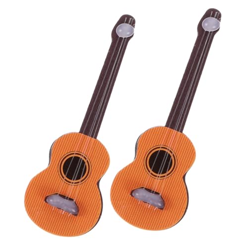 ORFOFE 2 Stück Miniatur Gitarre Modell Realistische Mini Musikinstrumente mit Glatter Oberfläche Dekorativ für Puppenhaus DIY Bastelprojekte Kompakt und Leicht Detailgetreu und Kreativ ORFOFE 2 Stück Miniatur Gitarre Modell Realistische Mini Musikinstrumente mit Glatter Oberfläche Dekorativ für Puppenhaus DIY Bastelprojekte Kompakt und Leicht Detailgetreu und Kreativ von ORFOFE
