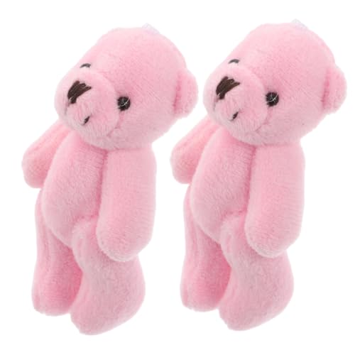 ORFOFE 2 Stück Miniatur Plüschbär Rosa Kuscheltier für Puppenhaus Kreatives Basteln Party Favor Kleine Stofftiere Sicher Kindgerecht für Fantasievolles Rollenspiel ORFOFE 2 Stück Miniatur Plüschbär Rosa Kuscheltier für Puppenhaus Kreatives Basteln Party Favor Kleine Stofftiere Sicher Kindgerecht für Fantasievolles Rollenspiel von ORFOFE
